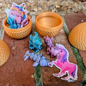 Golden Unicorn Hatchling Surprise Egg