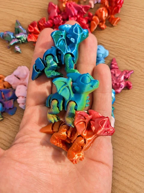 Dragon Hatchlings | Surprise Colors, Pocket Sized Sensory Toys | Classroom & Prize Box Toys